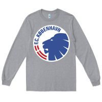 Heather Grey fc-københavn Long Sleeve Tee - linhVisuals