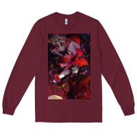 Burgundy hazbin, hazbin hotel alastor, jeby,angel dust, demon Long Sleeve Tee - linhVisuals