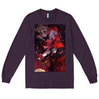 Plum hazbin, hazbin hotel alastor, jeby,angel dust, demon Long Sleeve Tee - linhVisuals