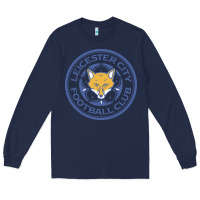 Navy leicester-city-fc Long Sleeve Tee - linhVisuals