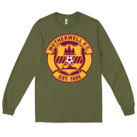 Army Green motherwell-fc Long Sleeve Tee - linhVisuals
