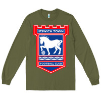 Army Green ipswich-town-fc Long Sleeve Tee - linhVisuals