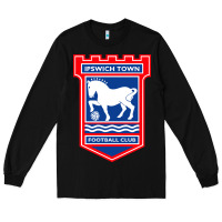 Black ipswich-town-fc Long Sleeve Tee - linhVisuals