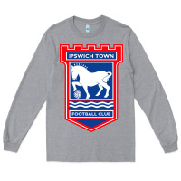 Heather Grey ipswich-town-fc Long Sleeve Tee - linhVisuals
