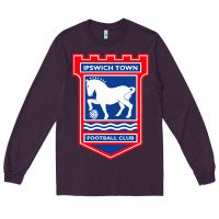 Plum ipswich-town-fc Long Sleeve Tee - linhVisuals