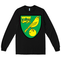 Black norwich-fc Long Sleeve Tee - linhVisuals