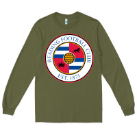 Army Green reading-fc Long Sleeve Tee - linhVisuals