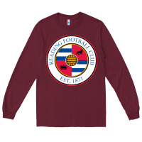 Burgundy reading-fc Long Sleeve Tee - linhVisuals