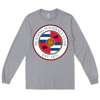 Heather Grey reading-fc Long Sleeve Tee - linhVisuals