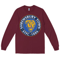 Burgundy shrewsbury-town-FC Long Sleeve Tee - linhVisuals