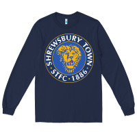Navy shrewsbury-town-FC Long Sleeve Tee - linhVisuals