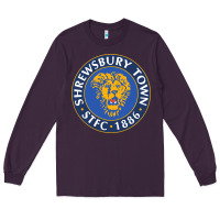 Plum shrewsbury-town-FC Long Sleeve Tee - linhVisuals