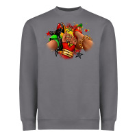 Storm Juneteenth sneaker and heel afro woman Heavyweight Sweatshirt - RanaPortraitStore