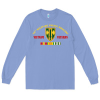 Colony Blue 18th military police brigade vietnam veteran veterans day Long Sleeve Tee - linhVisuals