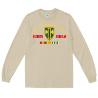 Mushroom 18th military police brigade vietnam veteran veterans day Long Sleeve Tee - linhVisuals
