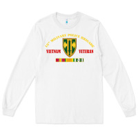 White 18th military police brigade vietnam veteran veterans day Long Sleeve Tee - linhVisuals