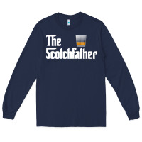 Navy the scotch father t shirt funny whiskey lover gifts Long Sleeve Tee - linhVisuals
