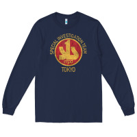 Navy japanese police swat sit tokyo special investigation Long Sleeve Tee - linhVisuals