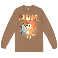 Toasted Coconut Bluey Mum Long Sleeve Tee - linhVisuals