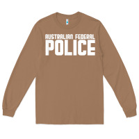 Toasted Coconut australian federal police Long Sleeve Tee - linhVisuals