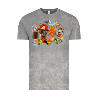 Cloud Rock Firefighter Coffee Cups Vintage Tee - FaDigitalArtStudio