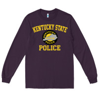 Plum kentucky state police Long Sleeve Tee - linhVisuals