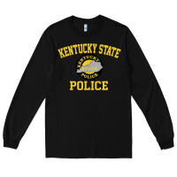 Black kentucky state police Long Sleeve Tee - linhVisuals