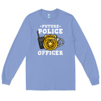 Colony Blue kids future police officer policeman Long Sleeve Tee - linhVisuals