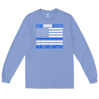 Colony Blue blue lives matter for police officer Long Sleeve Tee - linhVisuals