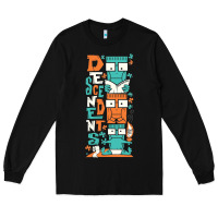 Black oke 15 Long Sleeve Tee - linhVisuals