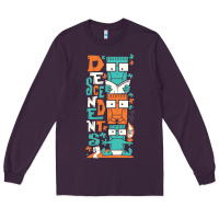 Plum oke 15 Long Sleeve Tee - linhVisuals