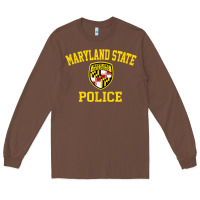 Chestnut maryland state police Long Sleeve Tee - linhVisuals