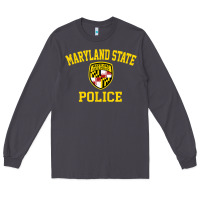 Smoke maryland state police Long Sleeve Tee - linhVisuals