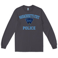 Smoke massachusetts state police Long Sleeve Tee - linhVisuals