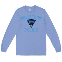 Colony Blue massachusetts state police Long Sleeve Tee - linhVisuals