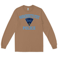 Toasted Coconut massachusetts state police Long Sleeve Tee - linhVisuals