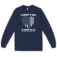 Navy national police week shirt in memory and honor us flag Long Sleeve Tee - linhVisuals