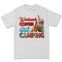 Dove Grey weekends coffee and camping frappe coffee Premium Tee - FaDigitalArtStudio