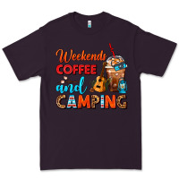 Plum weekends coffee and camping frappe coffee Premium Tee - FaDigitalArtStudio