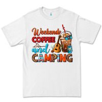 White weekends coffee and camping frappe coffee Premium Tee - FaDigitalArtStudio