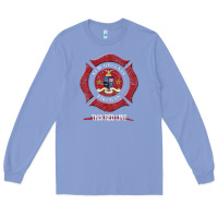 Colony Blue new orleans firefighter shirt firefighter gifts louisiana Long Sleeve Tee - linhVisuals