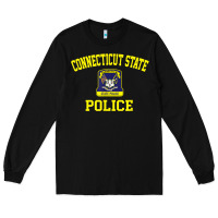 Black connecticut state police Long Sleeve Tee - linhVisuals