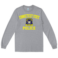 Heather Grey connecticut state police Long Sleeve Tee - linhVisuals