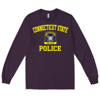 Plum connecticut state police Long Sleeve Tee - linhVisuals