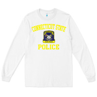 White connecticut state police Long Sleeve Tee - linhVisuals