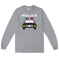 Heather Grey cool policeman law enforcement deputy kawaii police mobile premium Long Sleeve Tee - linhVisuals