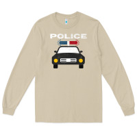 Mushroom cool policeman law enforcement deputy kawaii police mobile premium Long Sleeve Tee - linhVisuals