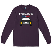 Plum cool policeman law enforcement deputy kawaii police mobile premium Long Sleeve Tee - linhVisuals