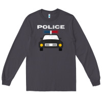 Smoke cool policeman law enforcement deputy kawaii police mobile premium Long Sleeve Tee - linhVisuals