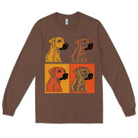Chestnut rhodesian ridgeback t  shirt rhodesian ridgeback dog gift idea t  shir Long Sleeve Tee - linhVisuals